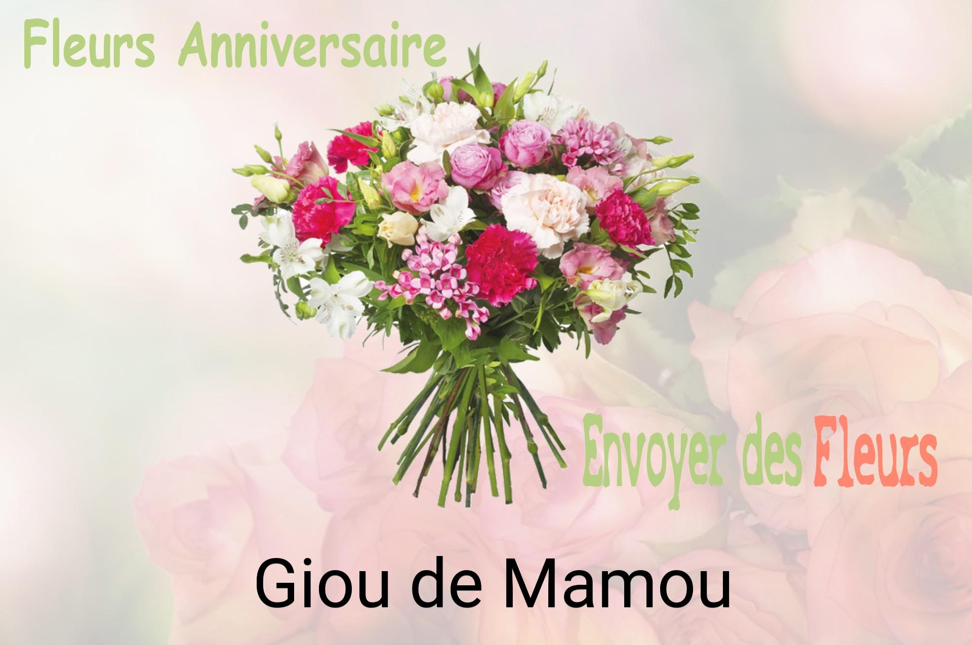 Bouquet de fleurs d’anniversaire livré à Giou-de-Mamou