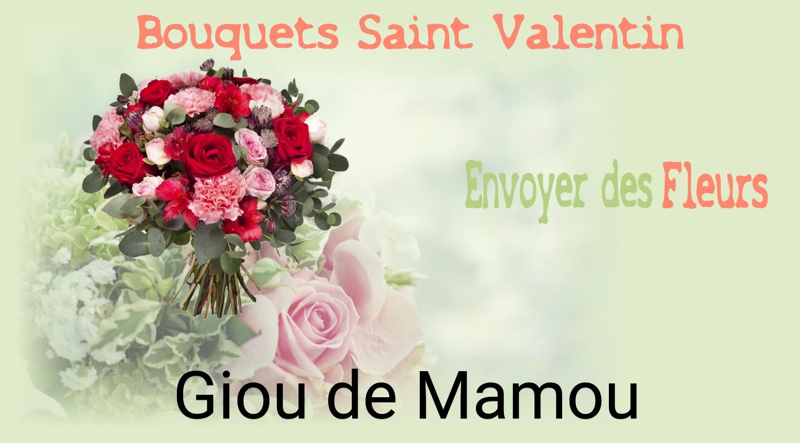 Roses de Saint-Valentin livrées à Giou-de-Mamou